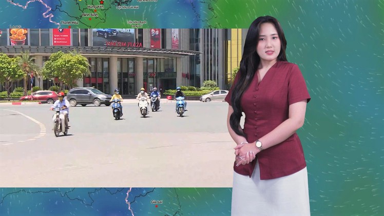 Thời tiết đêm 2 ngày 3-4: Cả 3 miền ban ngày có nắng nóng, chiều tối mưa dông rải rác