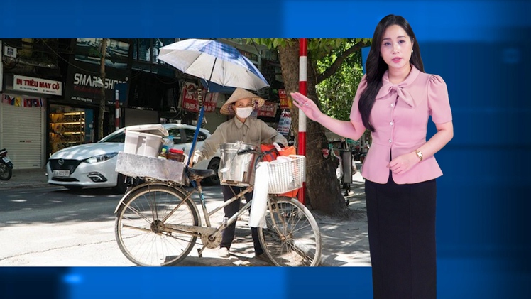 Thời tiết đêm 21 ngày 22-4: Bắc Bộ và Trung Bộ nắng nóng, mưa vừa; Nam Bộ mưa rào