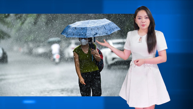 Thời tiết đêm 23 ngày 24-4: Bắc Bộ mưa to, Trung Bộ và Nam Bộ ngày nắng chiều mưa