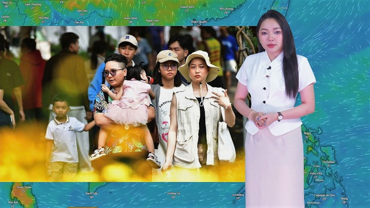 Thời tiết đêm 30 ngày 1-5: Cả 3 miền ngày nắng nóng, chiều tối và đêm có mưa rào và dông vài nơi