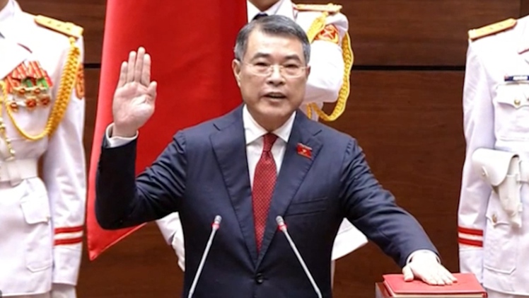 Video Thủ tướng Chính phủ Lê Minh Hưng tuyên thệ nhậm chức