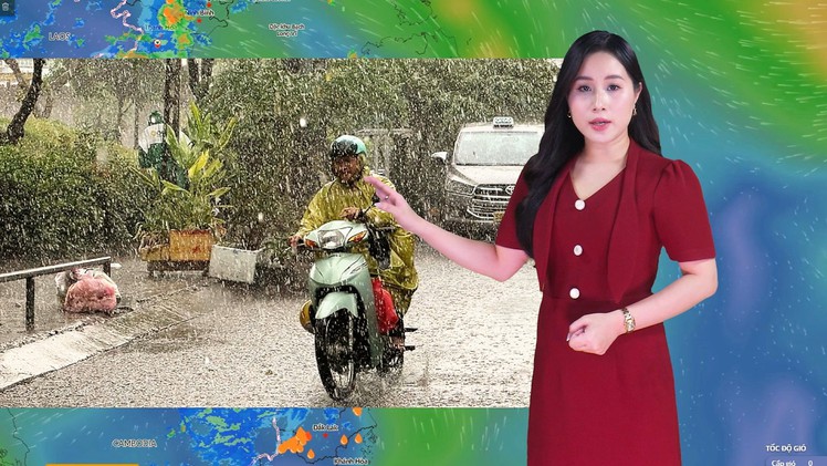 Thời tiết đêm 16 ngày 17-5: Nhiều nơi có mưa, nắng nóng hạ nhiệt