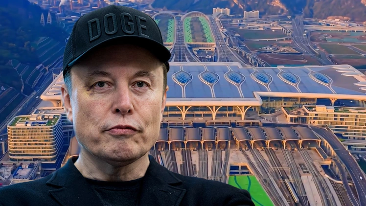 Tỉ phú Elon Musk gây tranh cãi khi chia sẻ video về siêu nhà ga ở Trung Quốc