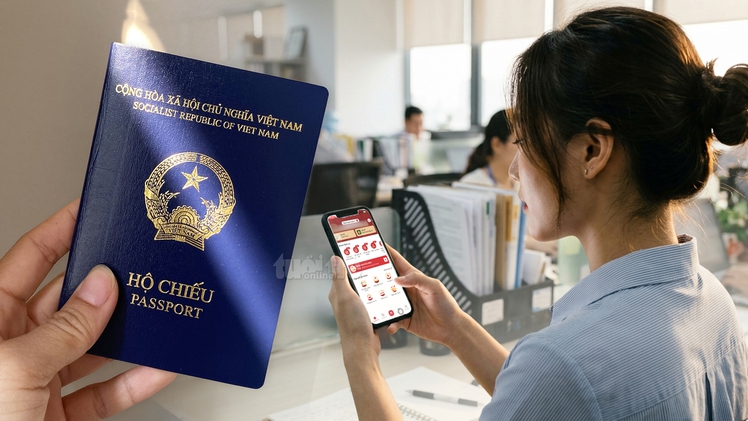Đã có cách làm hộ chiếu bằng điện thoại, không phải nhập thông tin rườm rà, trả kết quả nhanh chóng
