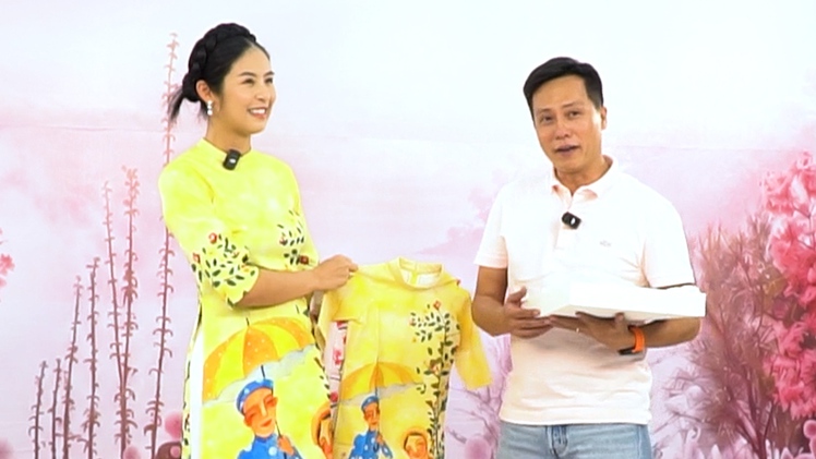 Hoa hậu Ngọc Hân mong muốn có thêm nhiều buổi livestream gây quỹ từ thiện