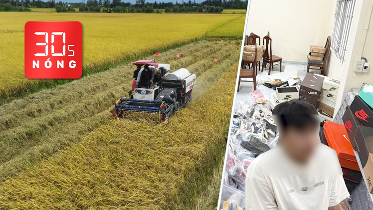 Bản tin 30s Nóng: Loại gạo giá 112.000 đồng/kg ở miền Tây; Thêm một người bán hàng giả bị khởi tố