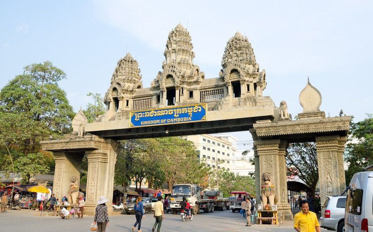 Giá đất ở các vùng biên giới Campuchia đang tăng nhanh