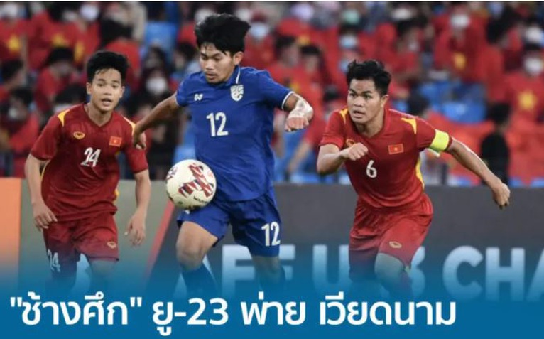 Báo Thái: 'Những chú voi trẻ thất bại trước chiến binh kỳ cựu Việt Nam một cách đáng tiếc'