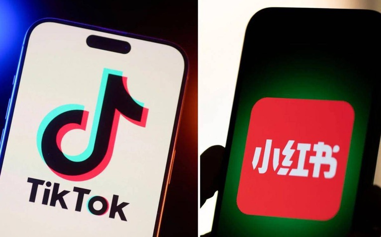 'Dân tị nạn TikTok' từ Mỹ tràn sang mạng xã hội khác của Trung Quốc