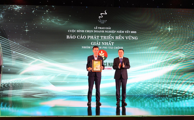 Phân Bón Cà Mau giành giải nhất Phát triển bền vững 2025
