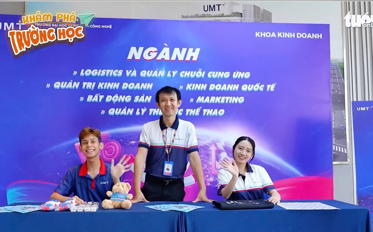 19h ngày 5-6, Trường đại học Quản lý và Công nghệ TP.HCM lên sóng Khám phá trường học