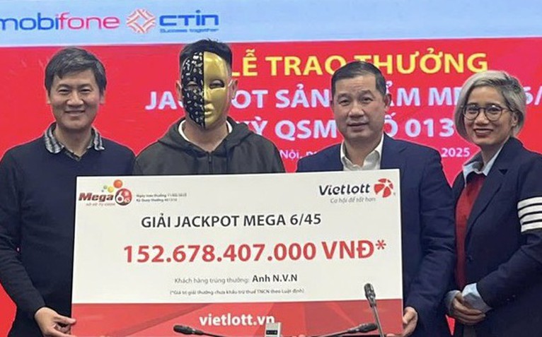 Người trúng Vietlott kỷ lục 345 tỉ đồng mua vé ở đâu?