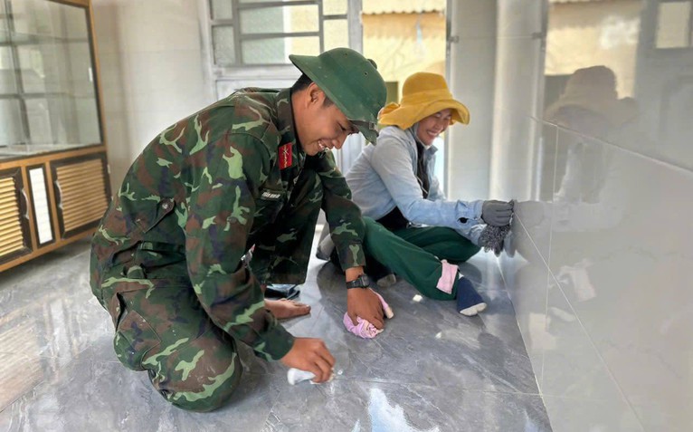 Chưa đầy 40 ngày, bộ đội Quân khu 5 đã xây xong 610 căn nhà, hoàn thành Chiến dịch Quang Trung