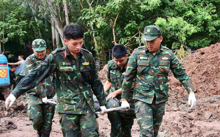 Đến ngày 4-10: Đã tìm thấy 718 bộ hài cốt liệt sĩ ở công viên Lê Thị Riêng