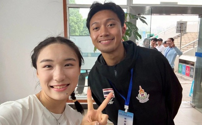 'Tia chớp' Thái Lan và 'thần gió' Trung Quốc hẹn hò?