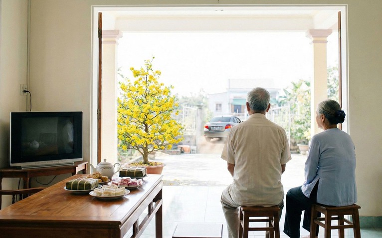 Nỗi cô đơn của người già sau những ngày Tết đoàn viên