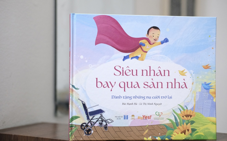 Siêu nhân bay qua sàn nhà không chỉ dành cho cộng đồng trẻ bại não