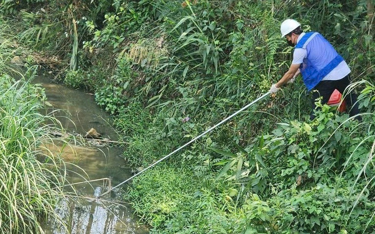 Từng nhận phạt 155 triệu đồng, chủ trang trại heo lại tiếp tục xả thải vượt chuẩn