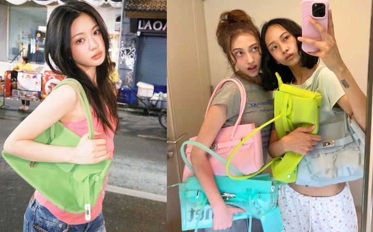 Chiếc túi thạch giống Hermès Birkin khiến giới trẻ phát cuồng
