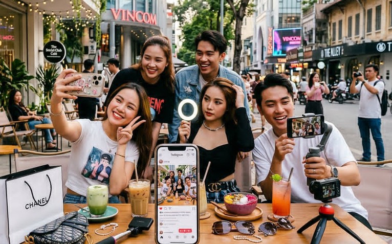 Khi mạng xã hội thành... sân khấu