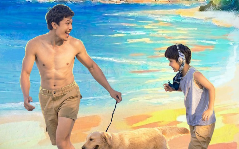 Tạ của 'Mưa đỏ' hóa bố đơn thân trong 'Chuyến đi nhớ đời'