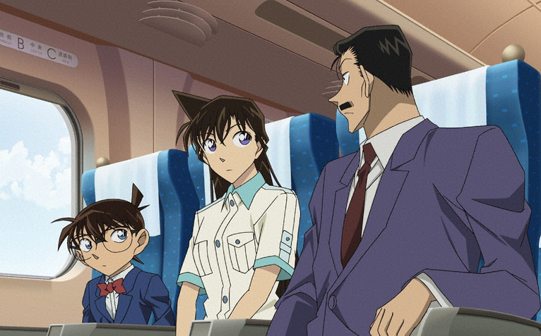 Mori Kogoro nhiều lần chứng minh không phải là người cha vô dụng trong Conan