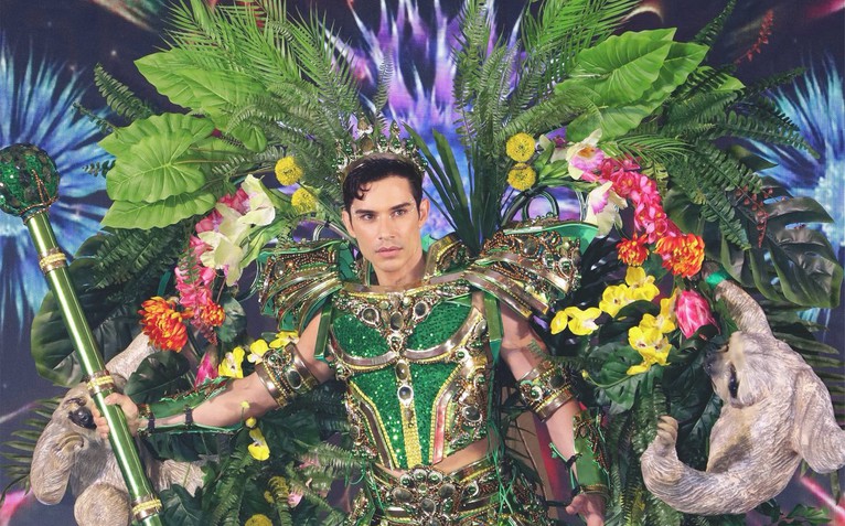 Trang phục dân tộc Man of the World 2026 gây tranh cãi vì thiên về trình diễn