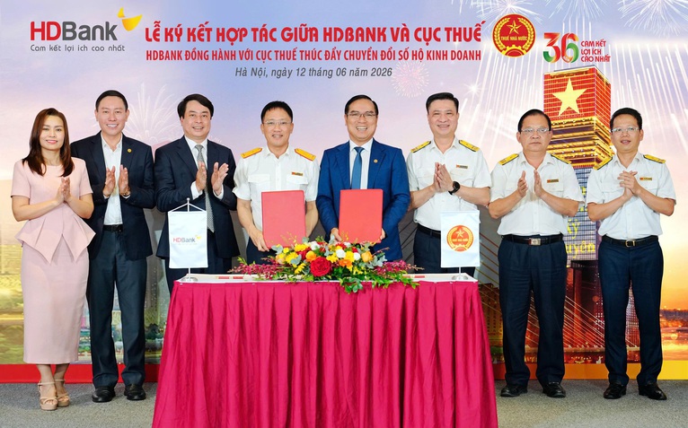 HDBank đồng hành cùng Cục Thuế thúc đẩy chuyển đổi số hộ kinh doanh