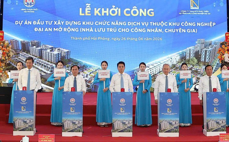 Khởi công dự án nhà ở cho thuê trên 1.100 tỉ đồng