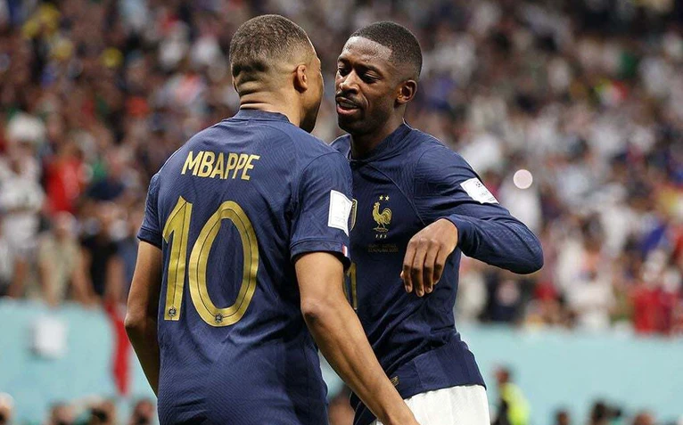 Vì sao Mbappe chỉ xếp thứ 2 ở trận Pháp - Morocco?