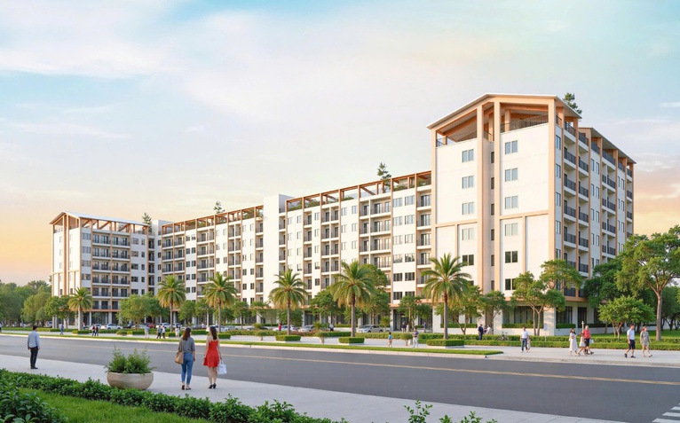 Đà Nẵng khởi công dự án nhà ở xã hội 684 căn gần rừng dừa Cẩm Thanh