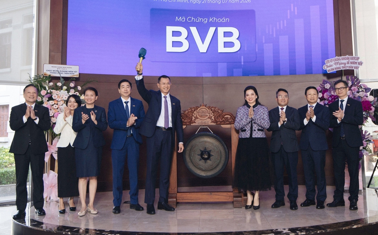 Hơn 640 triệu cổ phiếu BVB chính thức niêm yết trên HoSE