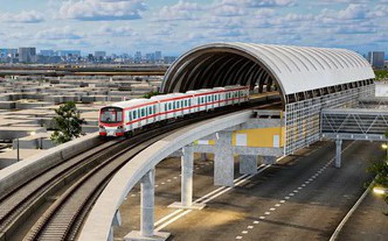 Đoàn tàu metro có thể chạy liên thông từ Bến Thành - Thủ Thiêm đến sân bay Long Thành