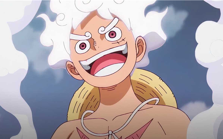 Luffy đã nghiêm túc hơn khi dùng Gear 5 đối đầu Imu trong One Piece
