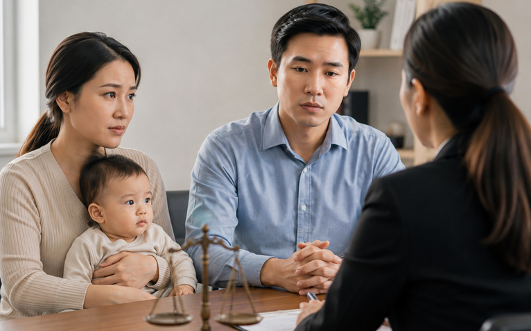 Chồng đi làm, vợ ở nhà chăm con không có thu nhập riêng, ly hôn vợ có được hưởng tài sản?