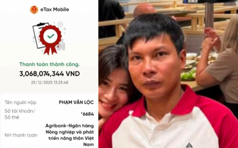 'Lộc Fuho' khoe nộp thuế 3 tỉ đồng, mạng xã hội chia sẻ rần rần, cơ quan thuế nói gì?
