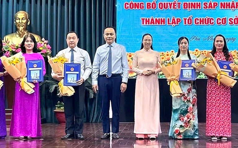 Phường Phú Nhuận giảm 6 trường sau sắp xếp