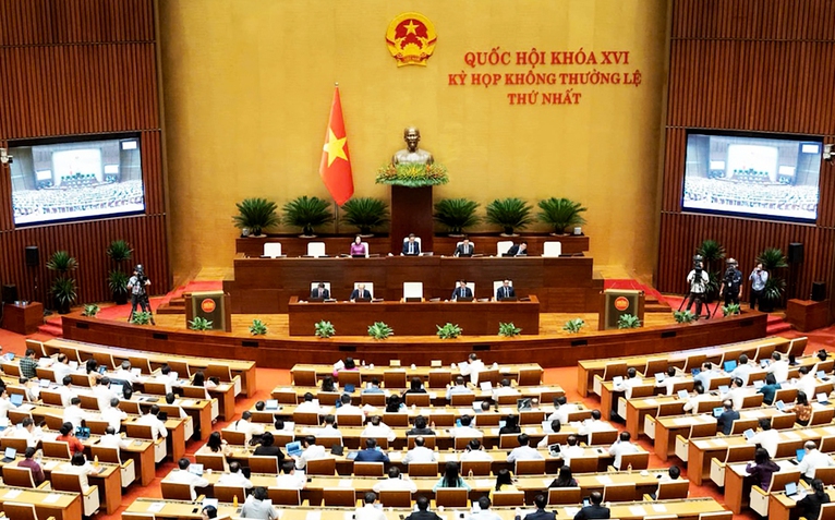 Quốc hội thông qua nghị quyết về di chuyển 2 di tích để làm đường kết nối sân bay Gia Bình với Hà Nội