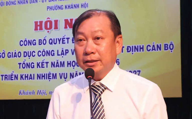 Phường Khánh Hội giảm 50% số trường, có Trường tiểu học Nguyễn Văn Trỗi mới