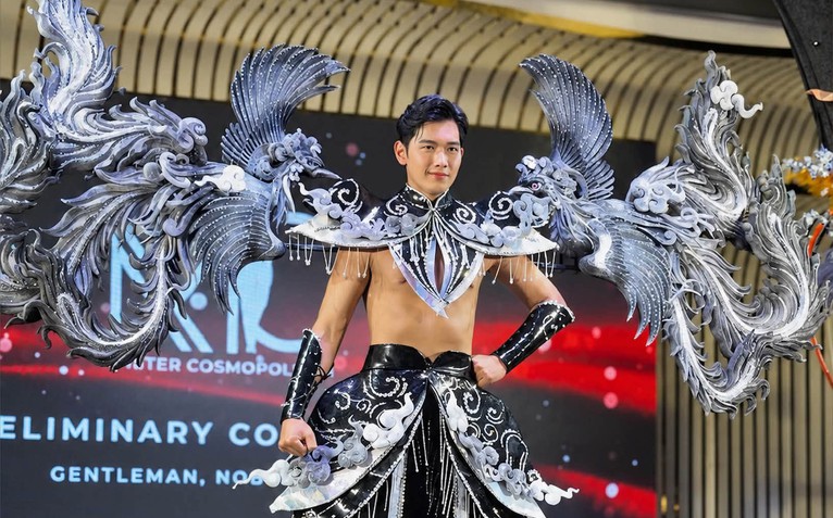 Nguyễn Hải Anh thắng giải Trang phục dân tộc tại Mister Cosmopolitan 2026