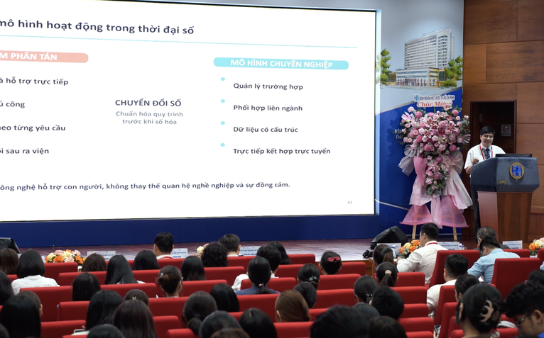 Chuyển đổi số công tác xã hội bệnh viện, lấy người bệnh làm trung tâm