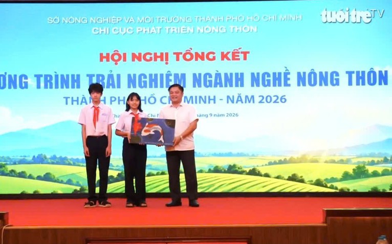 Hơn 300 học sinh trải nghiệm, lan tỏa giá trị nghề nông thôn TPHCM