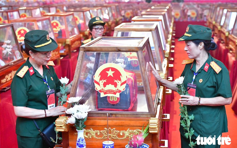 Remains of 731 fallen soldiers laid to rest in Ho Chi Minh City after 58 years