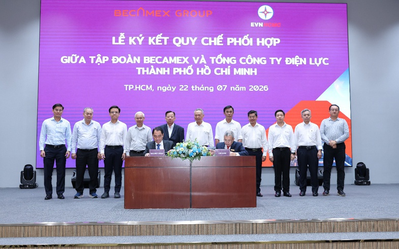 EVNHCMC và Becamex hợp tác phát triển hạ tầng năng lượng xanh