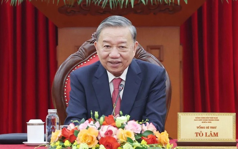 World leaders congratulate Vietnam’s re-elected Party chief To Lam