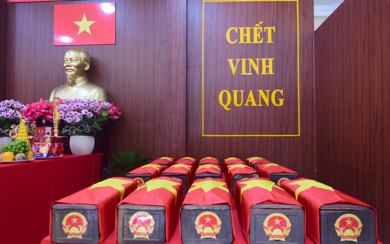 More martyrs' remains recovered at Ho Chi Minh City's Le Thi Rieng Park