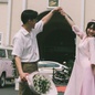 Chỉ mới cuối tháng 10, bạn trẻ đã rục rịch chụp ảnh áo dài Tết