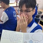 Teen Trường THCS – THPT Nguyễn Khuyến viết thư tay để động viên học sinh vùng lũ