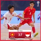 Thua đậm Indonesia, U19 Futsal Việt Nam dừng chân ở bán kết