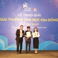 Tác giả gen Z 'ẵm' giải thưởng 100 triệu của Giải thưởng Văn học Kim Đồng lần 1